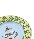 GINORI 1735 porcelain bread plate with gold threading, 16cm, UK version