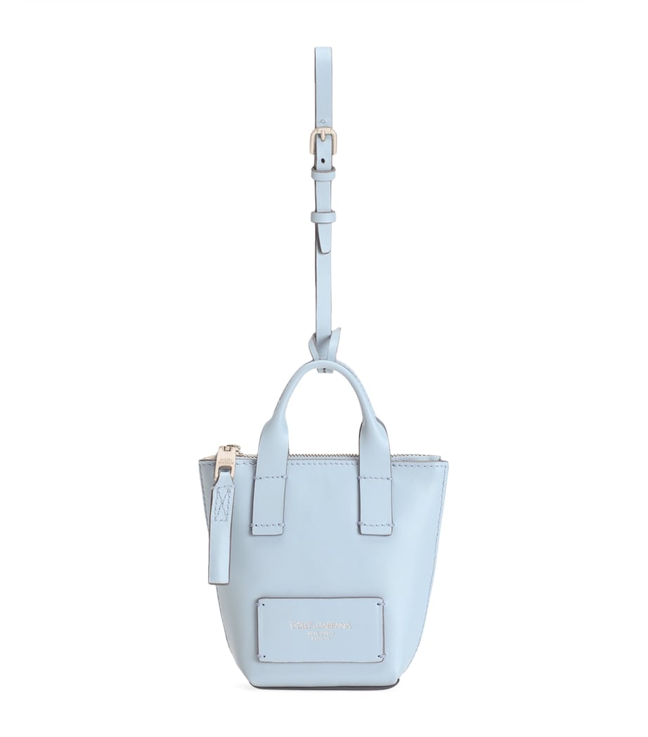 Dolce&Gabbana calfskin Adamo mini bag charm - British product