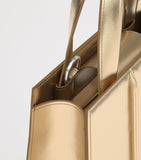 Max Mara Whitney Bag metallic leather handbag (British brand)