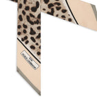 Dolce&Gabbana leopard print silk headscarf, UK version