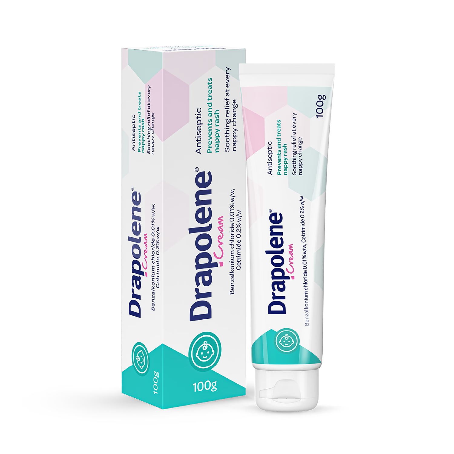 Drapolene Nappy Cream 100 grams - British product