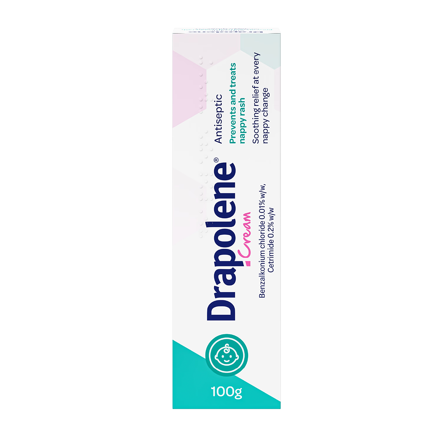 Drapolene Nappy Cream 100 grams - British product