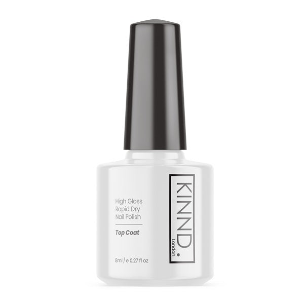 KINND London quick dry top coat 8ml - British product