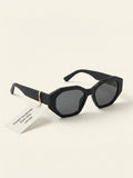Celine oval sunglasses shiny black frame grey lenses, imported from the UK