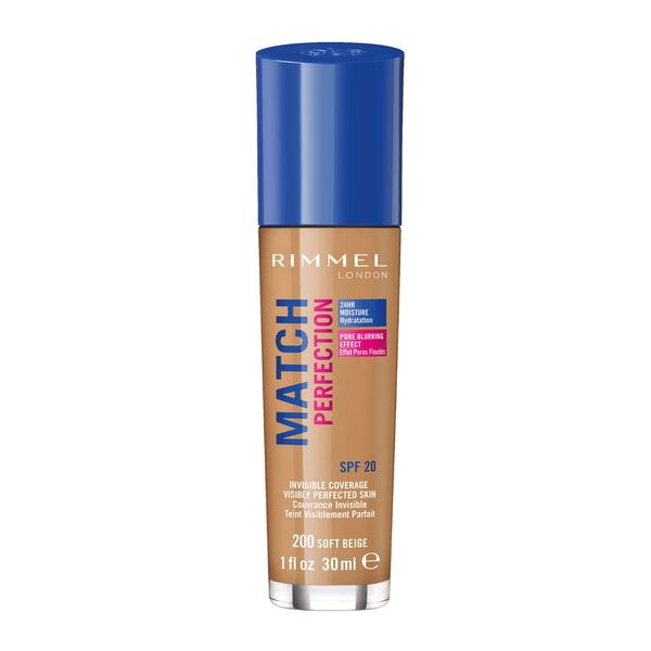 Rimmel Match Perfection Foundation Bronze GOODS Superdrug Soft Beige  