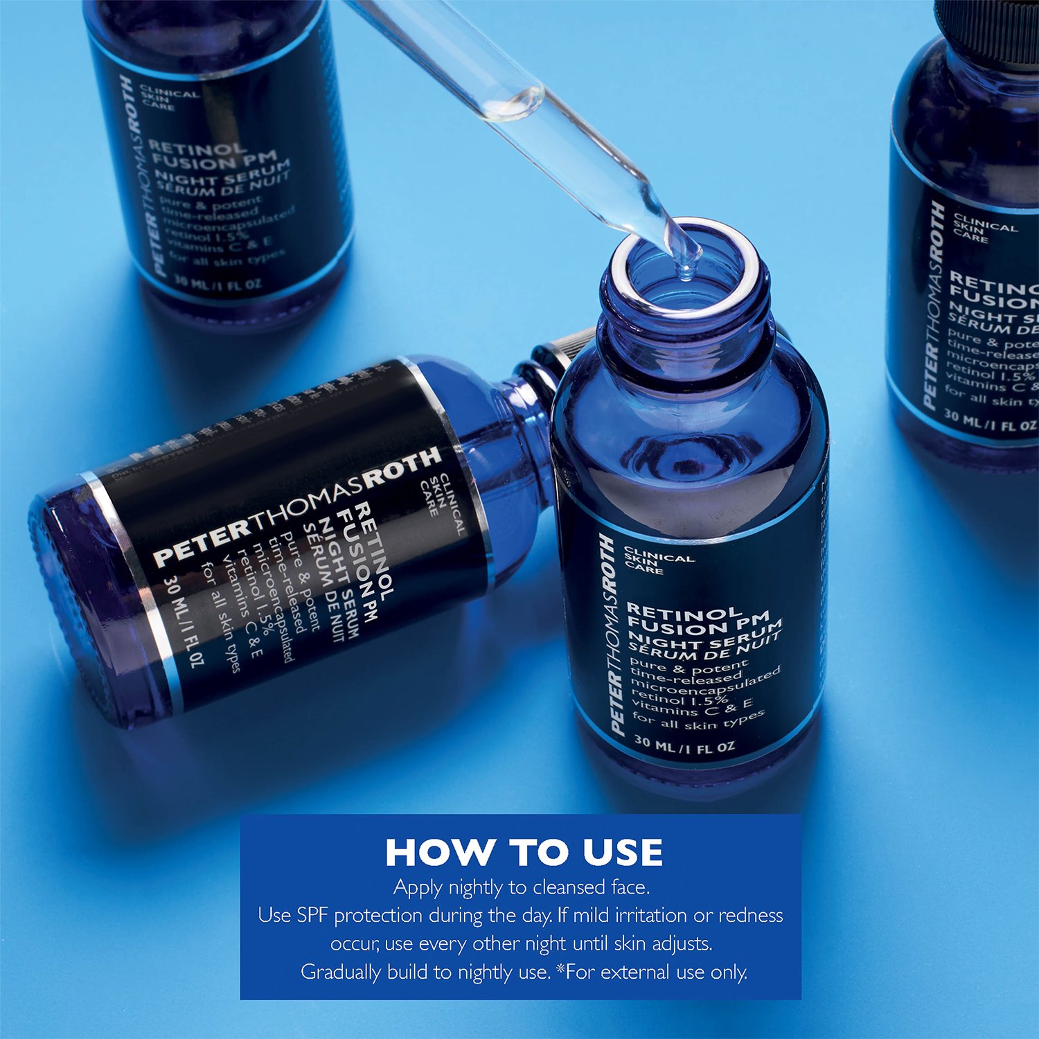 Peter Thomas Roth retinol serum PM night 30ml (British brand)