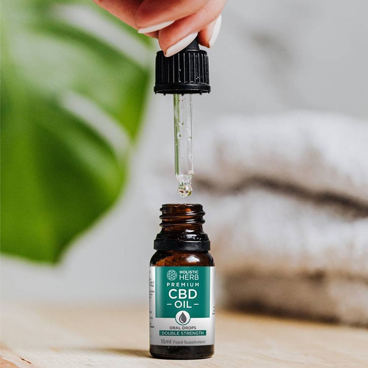 Holistic Herb Premium CBD Oil Double Strength 15ml