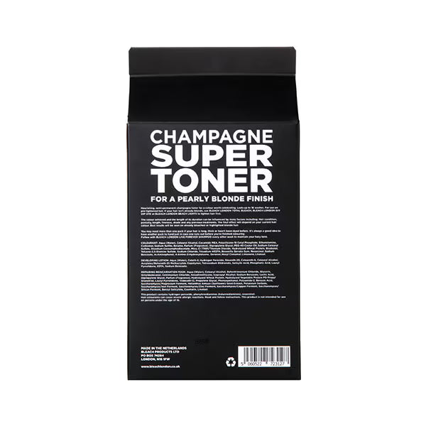 Bleach London Champagne Semi-Permanent Toner Kit For Bleached Hair - British product