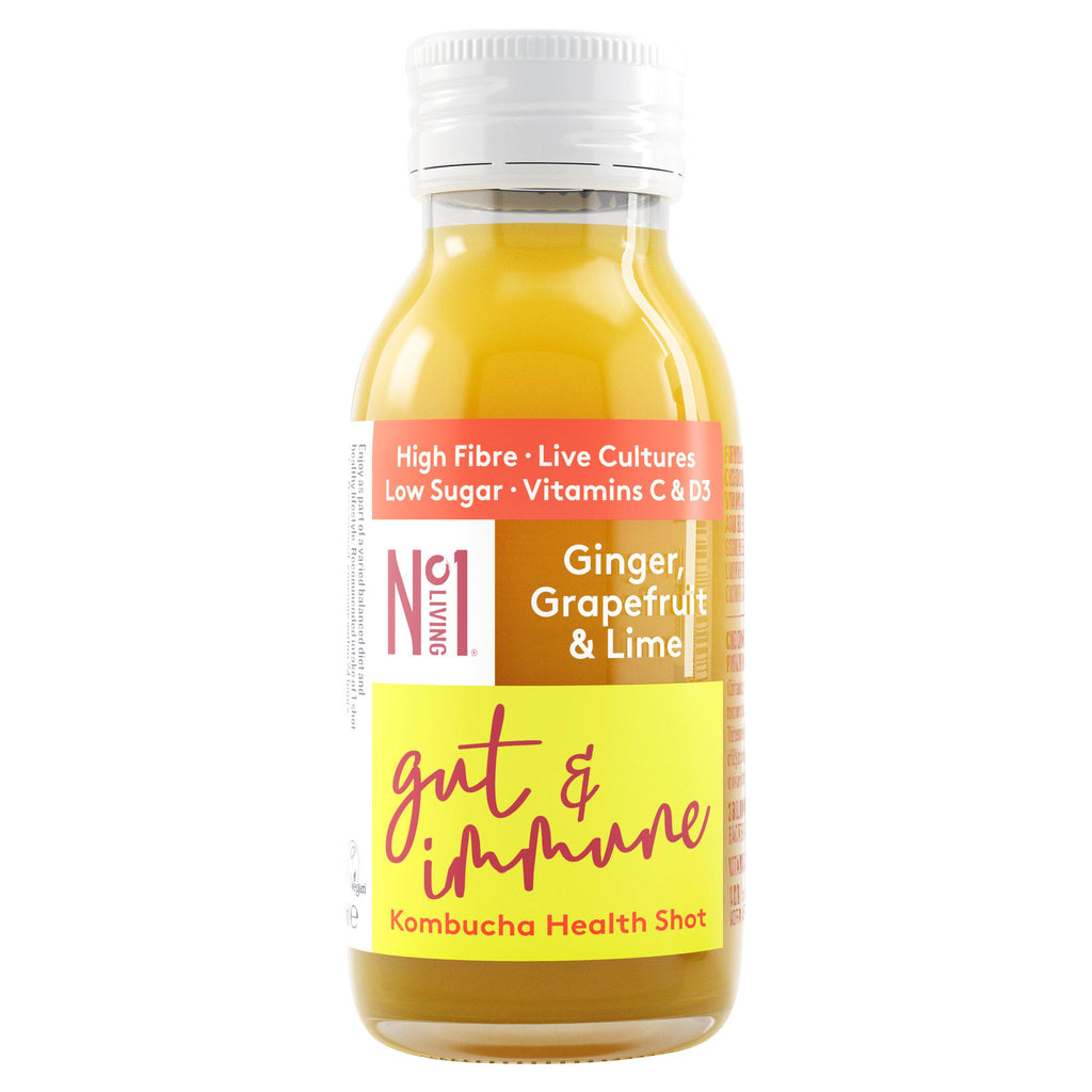 One Living Ginger, Grapefruit & Lime Kombucha Shot 60ml