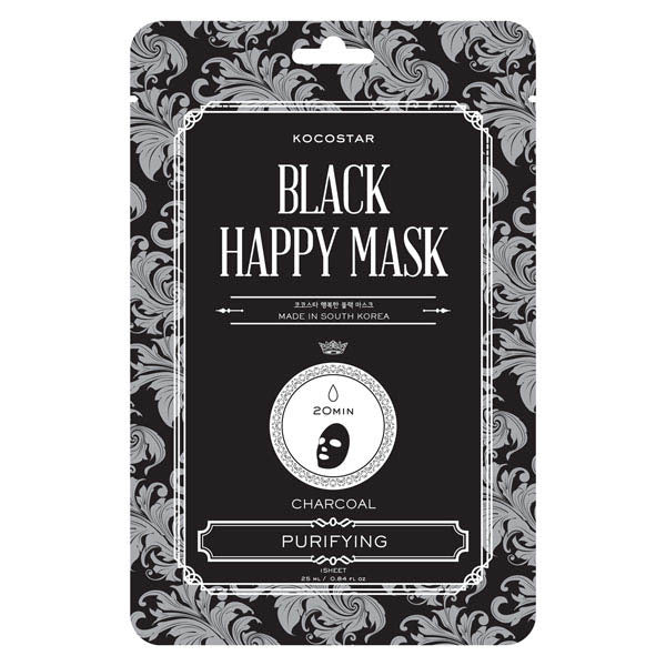 KOCOSTAR Black Happy Mask - Pack of 5 GOODS Superdrug   