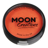 Moon Creations dark orange face paint pots, imported from the UK