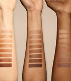 Vieve modern bronzing powder with dual shades and shimmer (British brand)