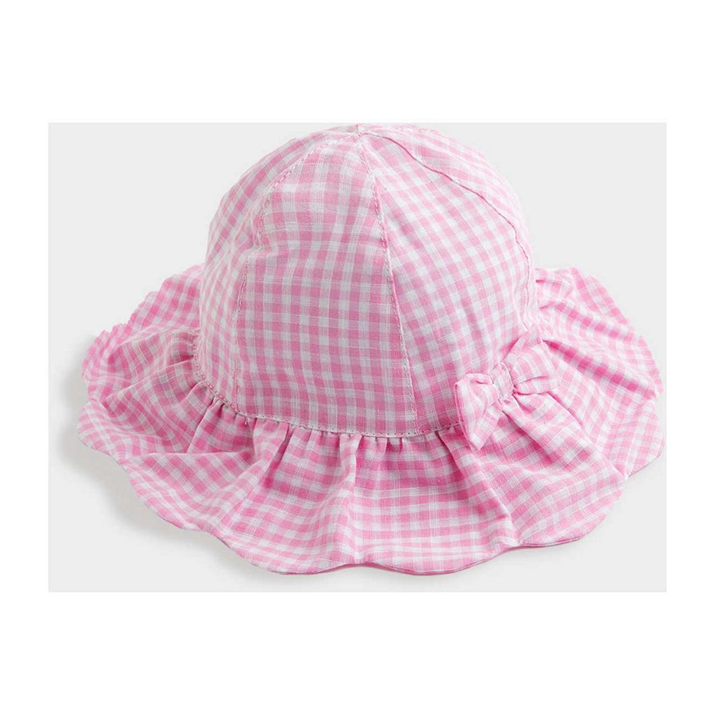 Mothercare Gingham Sunsafe Baby Sun Hat