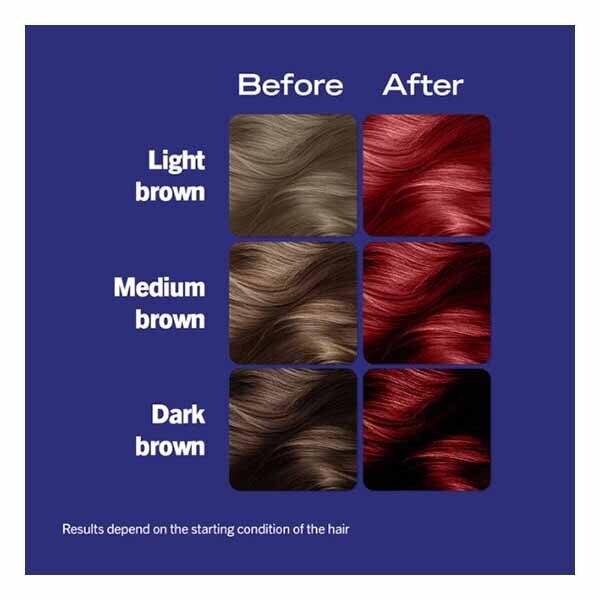 LIVE Intense Colour Permanent Red Hair Dye Red Passion GOODS Superdrug   