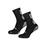 Precision Adult 0 Gripped Anti-Slip Sports Socks (9-12) GOODS Superdrug Black/White  