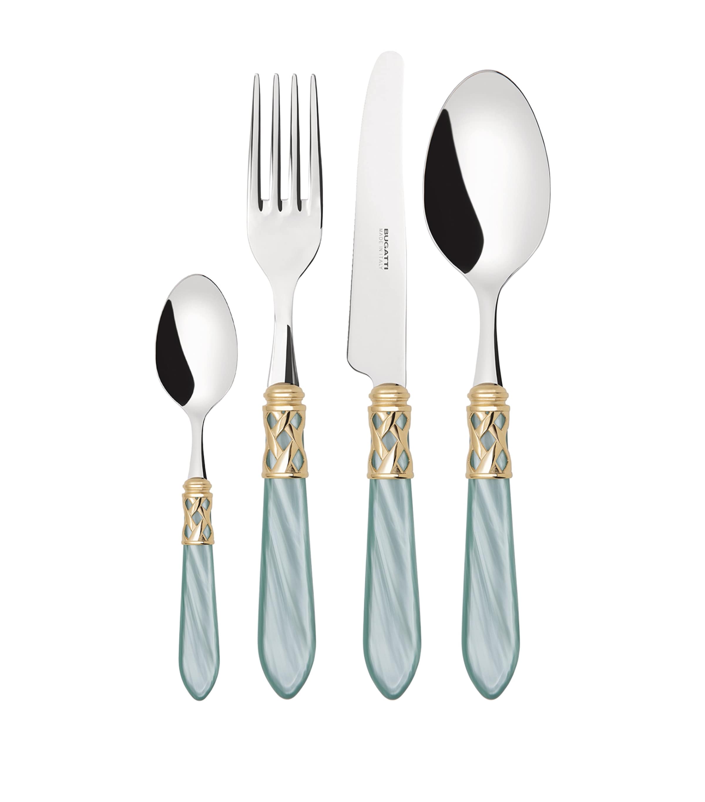 Bugatti Aladdin stainless steel 24-piece cutlery set - British product