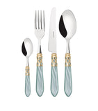 Bugatti Aladdin stainless steel 24-piece cutlery set - British product