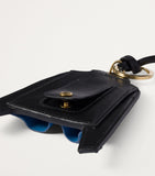 Miu Miu leather shirt keychain, imported from the UK