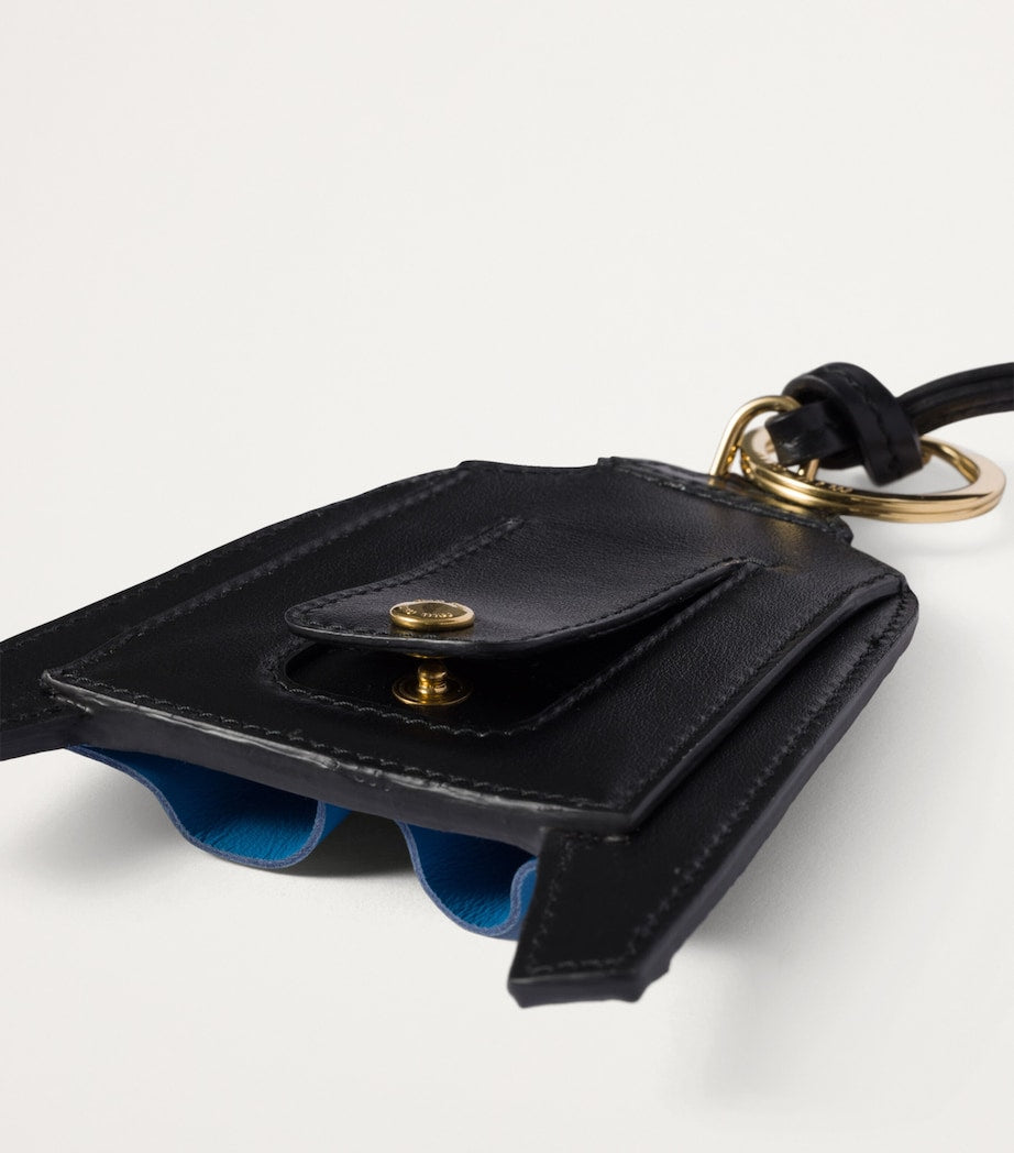 Miu Miu leather shirt keychain, imported from the UK