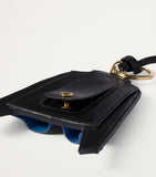 Miu Miu leather shirt keychain, imported from the UK