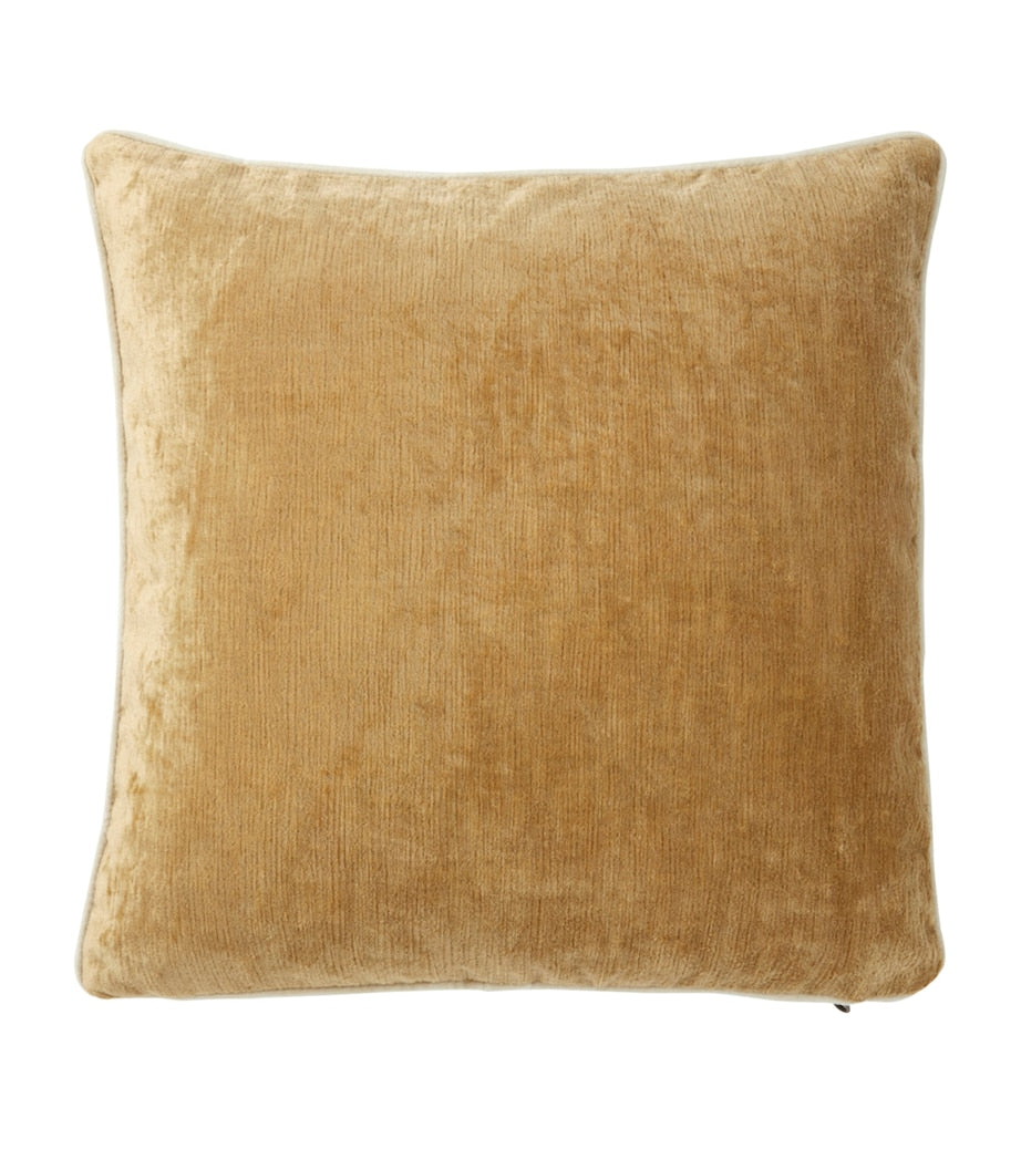 Yves Delorme Orphéo square cushion cover 45cm, imported from the UK