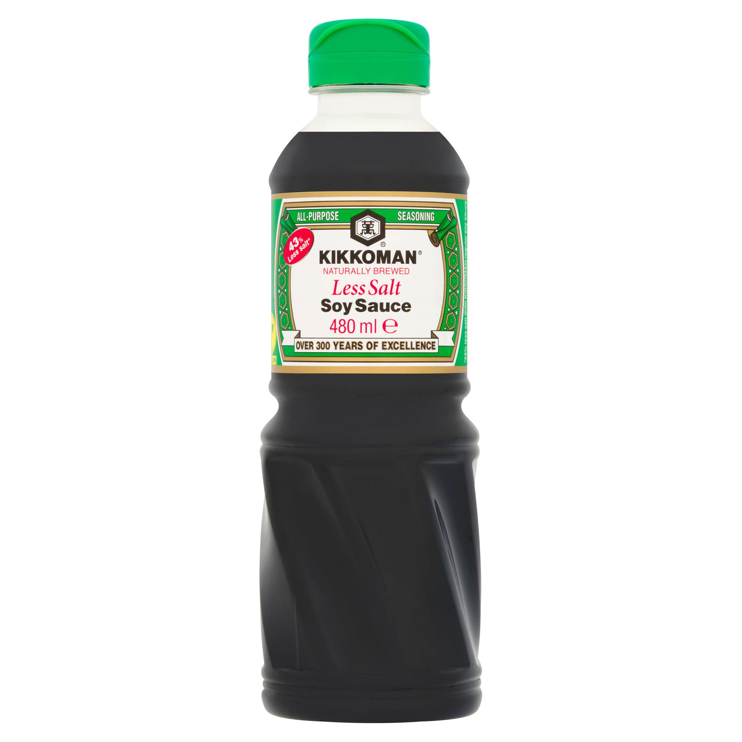 Kikkoman Less Salt Soy Sauce 500ml GOODS Sainsburys   