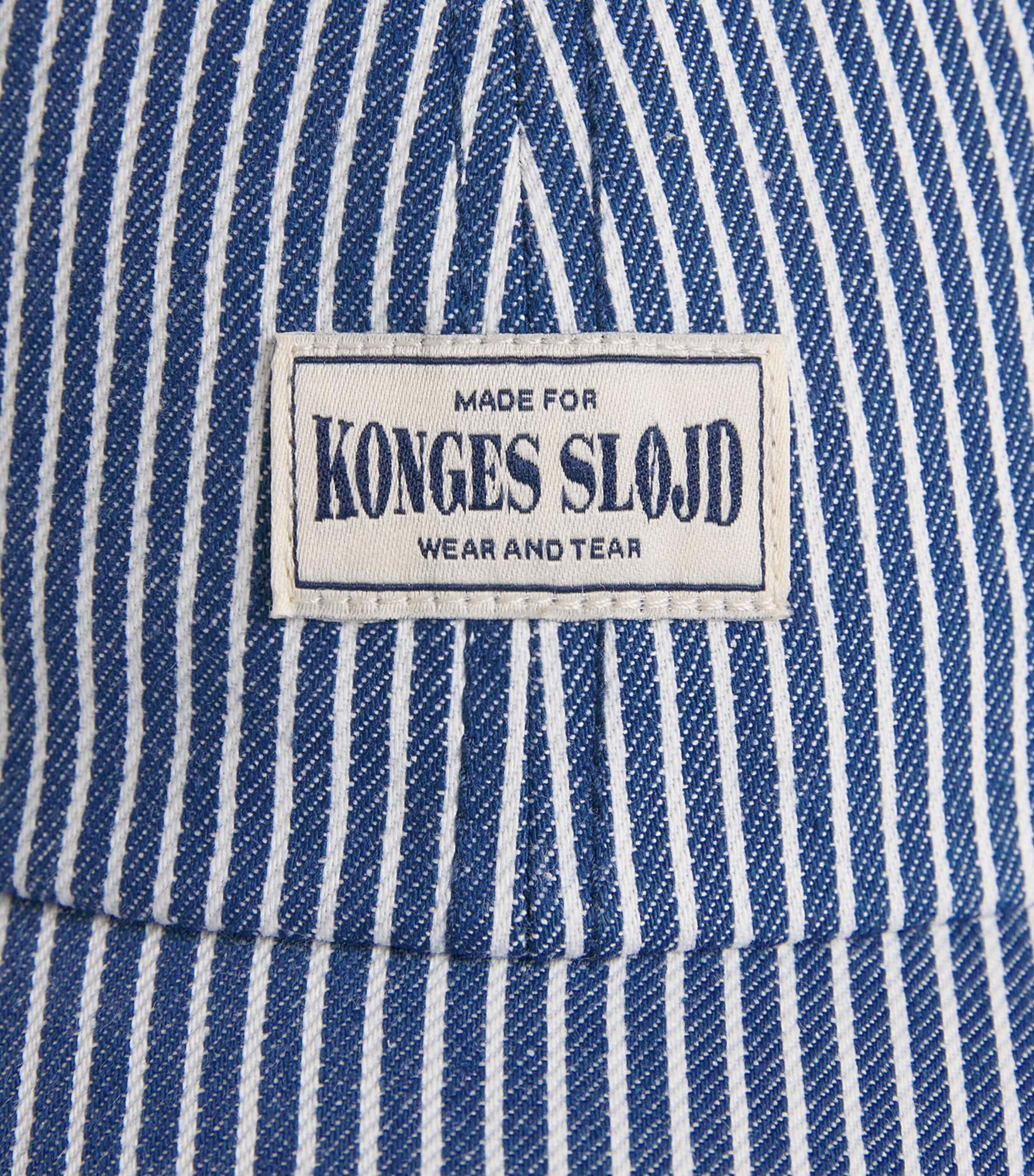KONGES SLOJD Organic Cotton Stripe Baby Hat, UK version