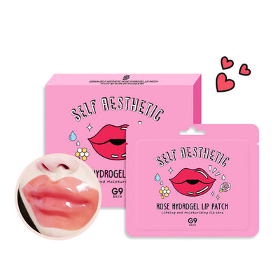 G9 Self Aesthetic Rose Hydrogel Lip Patch Box of 5