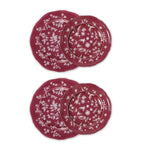 Ginori 1735 porcelain floral plate set - British product