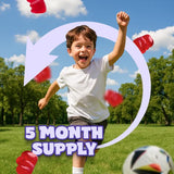 CapyChews kids multivitamin gummies strawberry flavour (British brand)