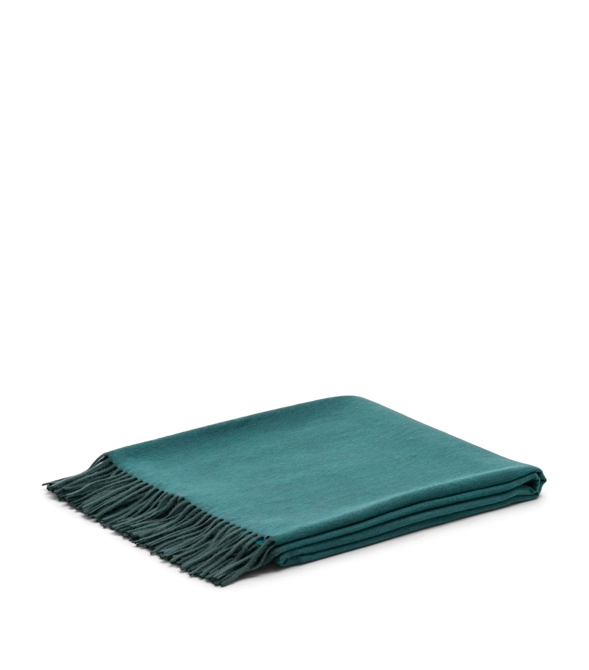 Begg x Co cashmere reversible Arran throw blanket 147cm x 183cm - British product
