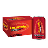 Lucozade Energy Drink Original Cans 12x330ml