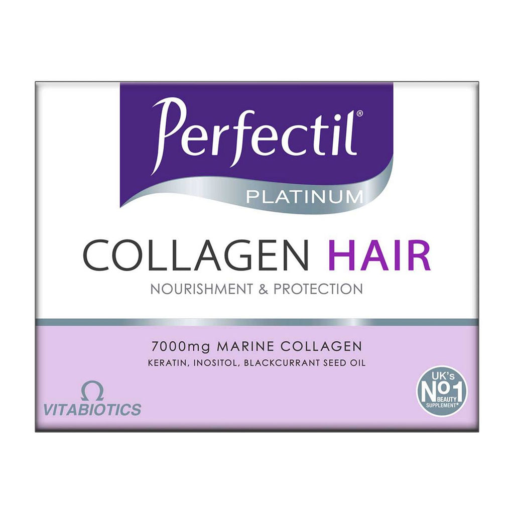 Vitabiotics Perfectil Platinum Collagen Hair - 10 Advanced Beauty Drinks