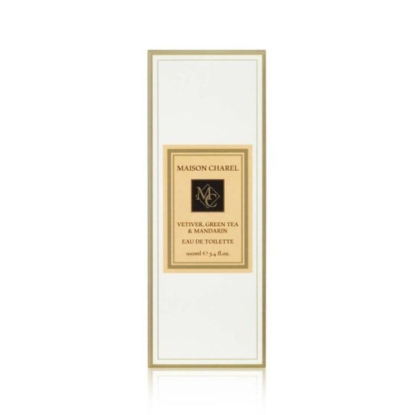 Maison Charel eau de toilette Vetiver Mandarin Green Tea 100ml - British product