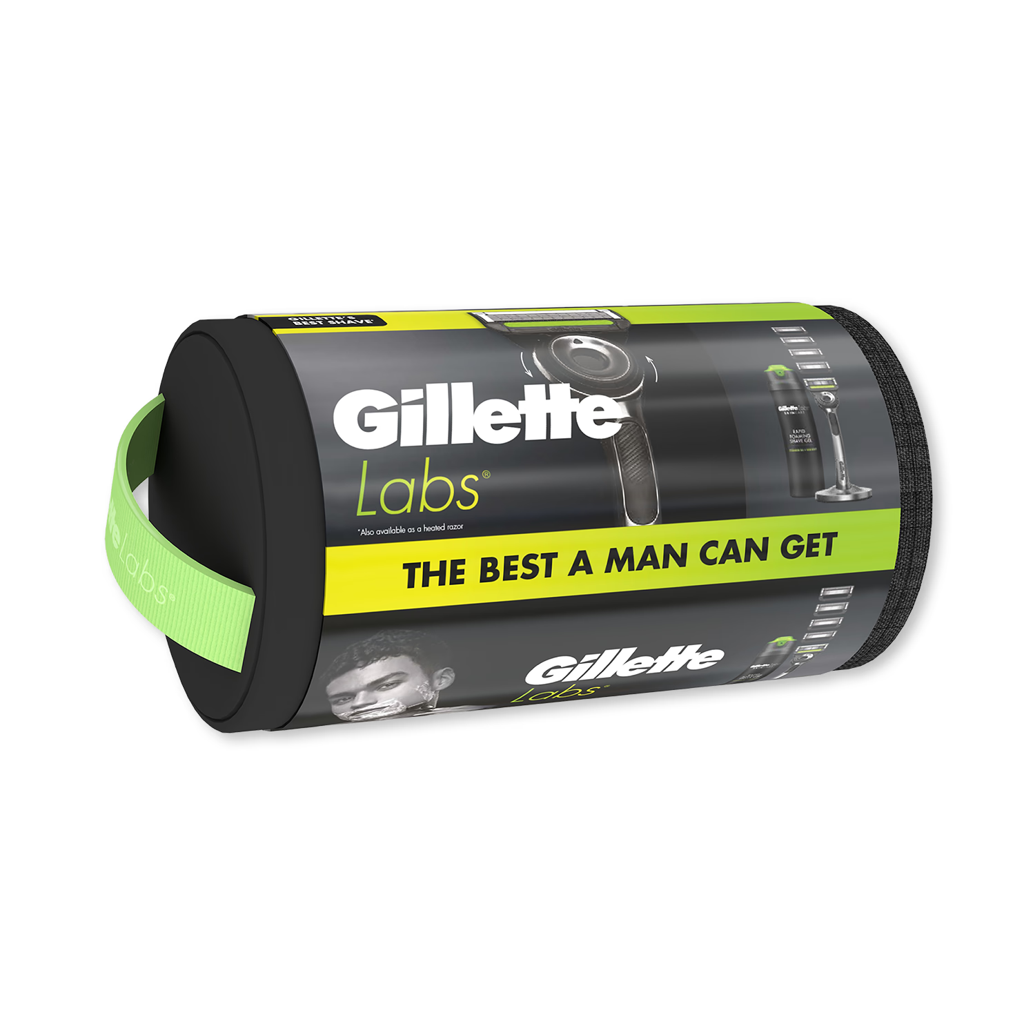 Gillette Labs razor with exfoliating bar - British product