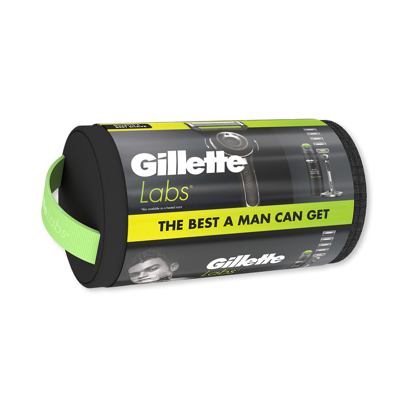 Gillette Labs razor with exfoliating bar - British product