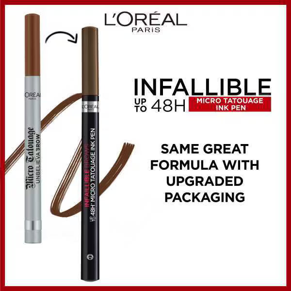 L'Oréal Infallible Brows ink pen Blonde, UK version