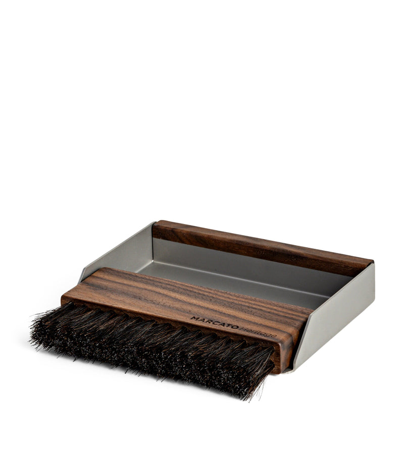Marcato Briciola brush and crumb catch table dustpan, imported from the UK