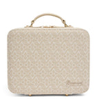 Bonpoint mini cotton Dalvia suitcase with cherry monogram (British brand)