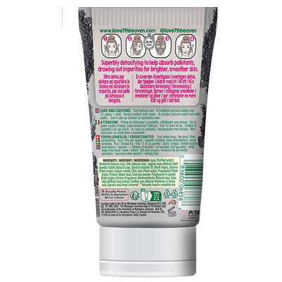 7th Heaven Charcoal Mud Mask mit Glykolsäure 50g Tube