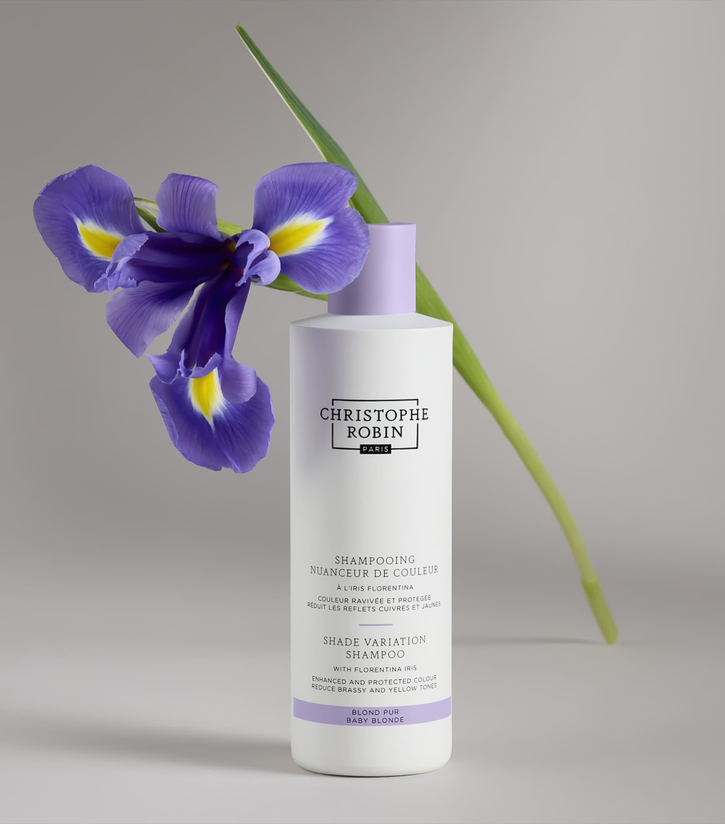 Christophe Robin Shade Variation Shampoo with Florentina Iris 250ml - British product
