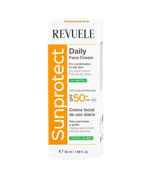 Revuele Sun Protect SPF 50 face cream, UK version