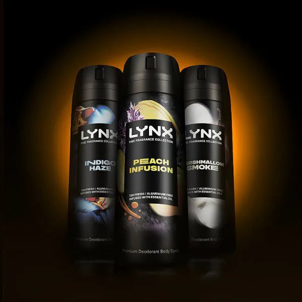 Lynx Premium Peach Infusion Body Spray 150ml, UK version