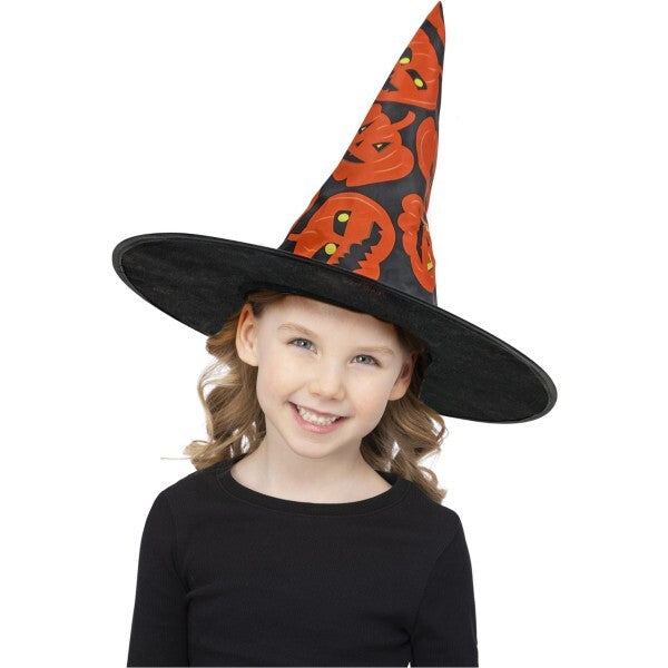 Smiffys pumpkin witch hat - British product