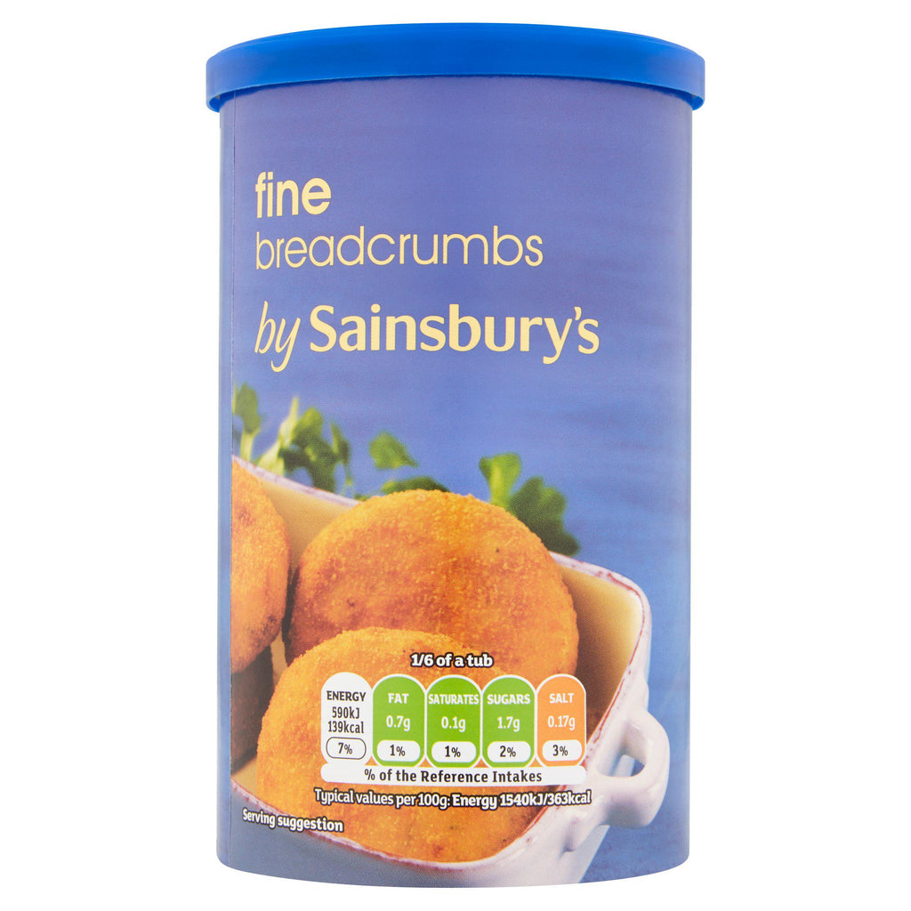 Sainsbury's Natural Fine Breadcrumbs 230g