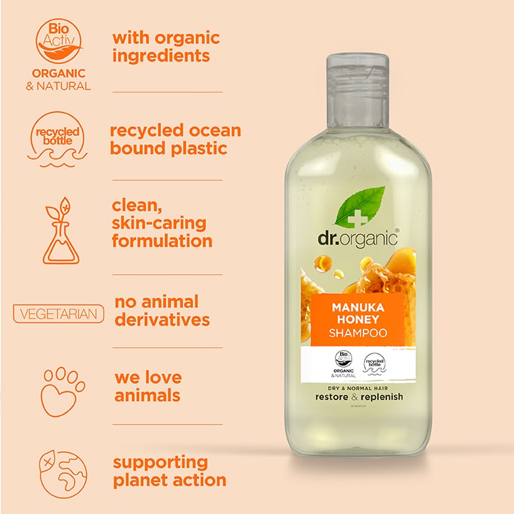 Dr Organic Tea Tree Shampoo 265ml