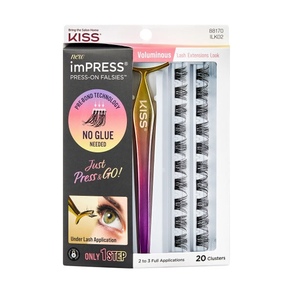 Kiss Impress Falsies Press-On-Lash Kit #02 GOODS Superdrug   