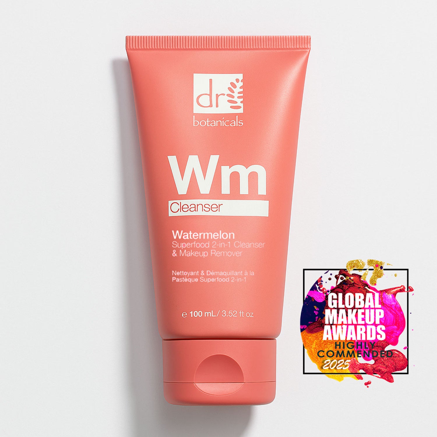 Dr Botanicals Watermelon Superfood 2-in-1 Cleanser 100ml, UK version