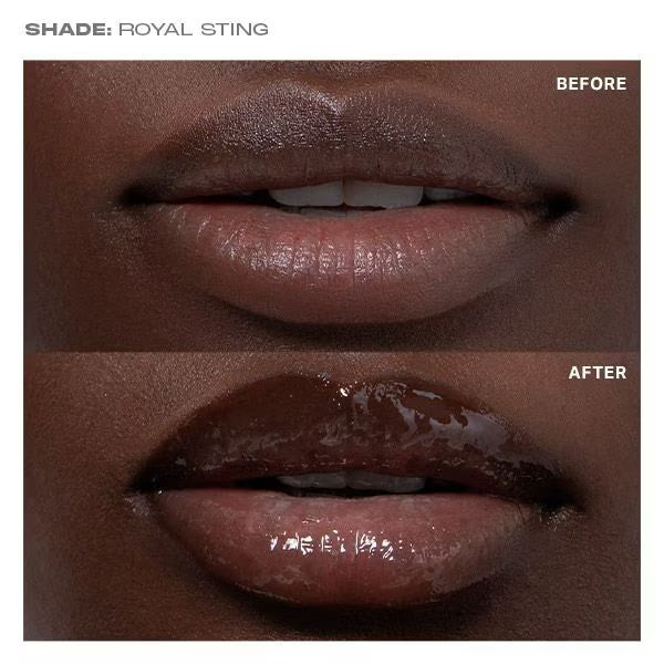 Morphe Hot Honeys Plumping Lip Oil Royal Sting, imported from the UK