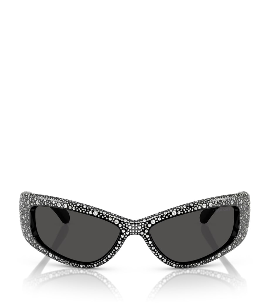 Swarovski SK6027 sunglasses acetate frame - British product